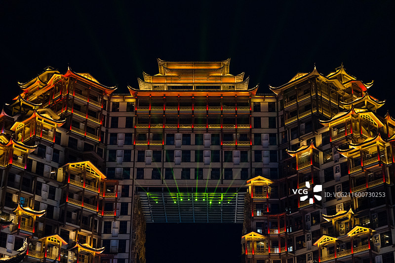 张家界七十二奇楼图片素材