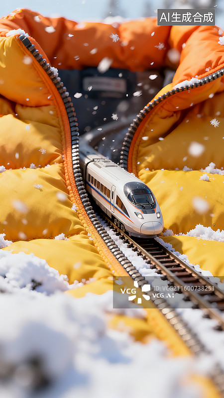 【AI数字艺术】移轴微缩景观，立冬节气，立冬海报底图背景图片素材