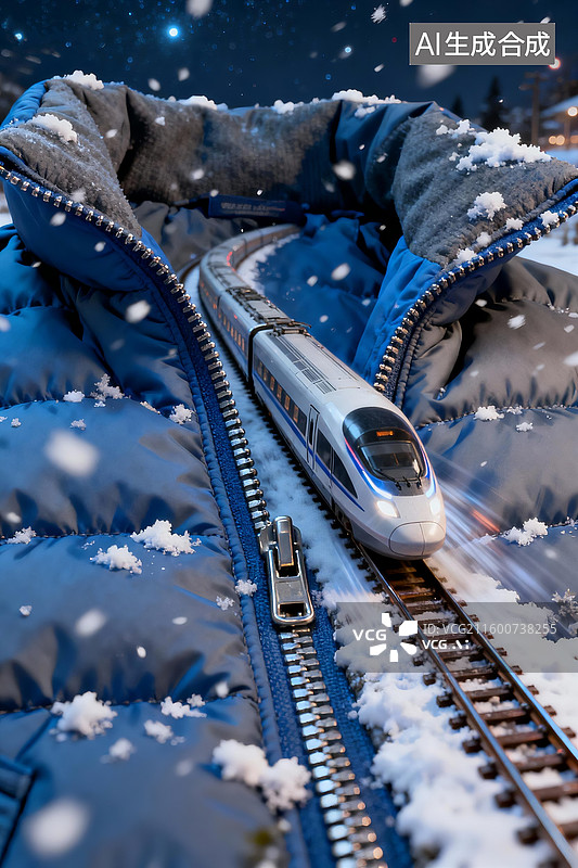 【AI数字艺术】移轴微缩景观，立冬节气，立冬海报底图背景图片素材