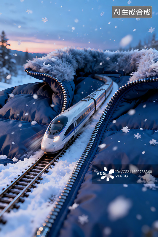 【AI数字艺术】移轴微缩景观，立冬节气，立冬海报底图背景图片素材