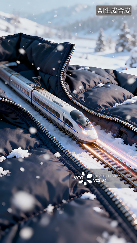 【AI数字艺术】移轴微缩景观，立冬节气，立冬海报底图背景图片素材