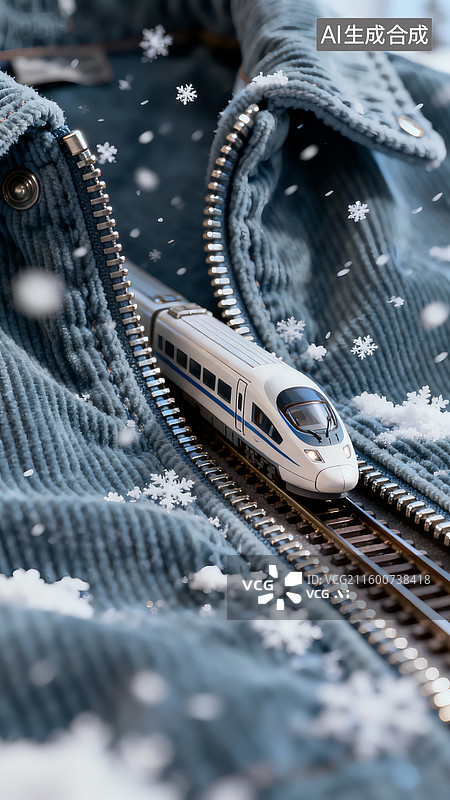 【AI数字艺术】移轴微缩景观，立冬节气，立冬海报底图背景图片素材