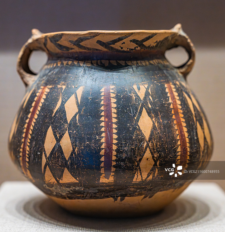 彩陶 天水博物馆 甘肃图片素材