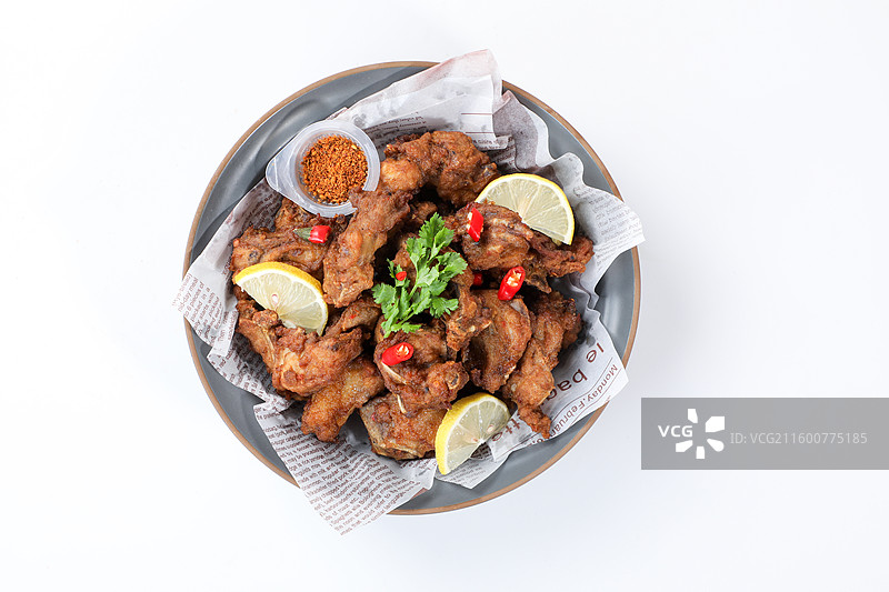 炸鸡架图片素材