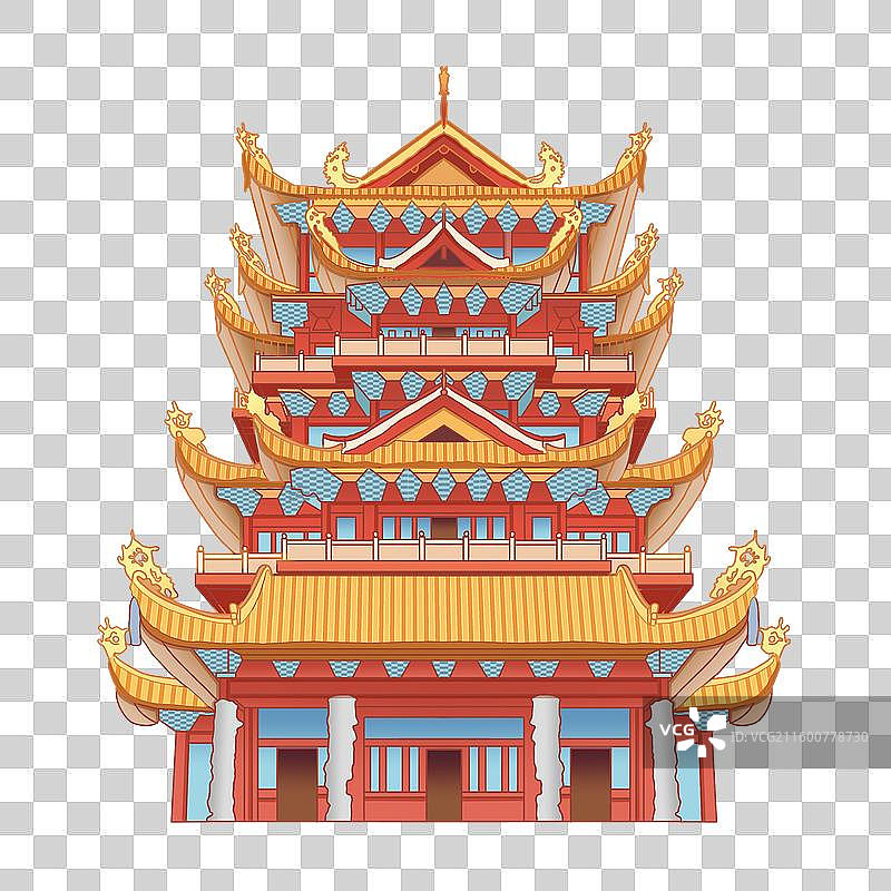 福州地标西禅寺图片素材