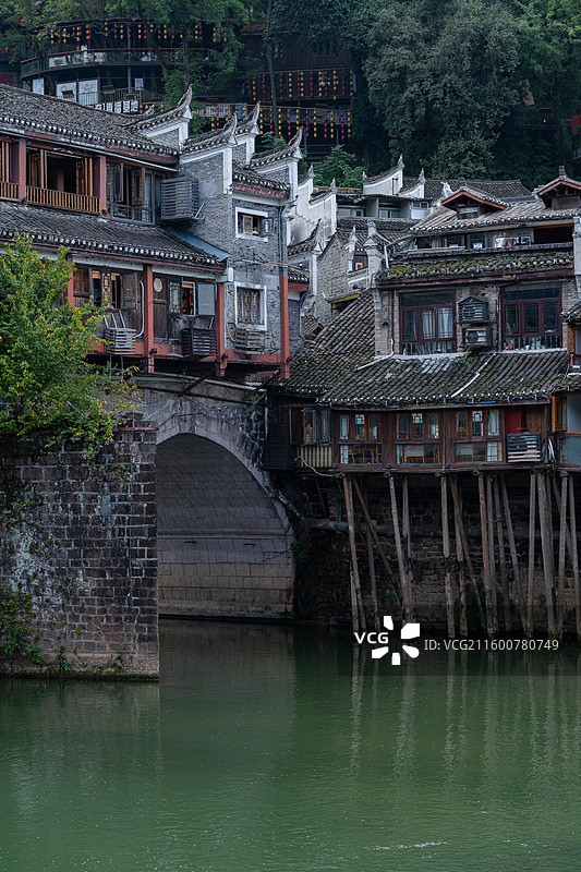 湖南，凤凰古城图片素材