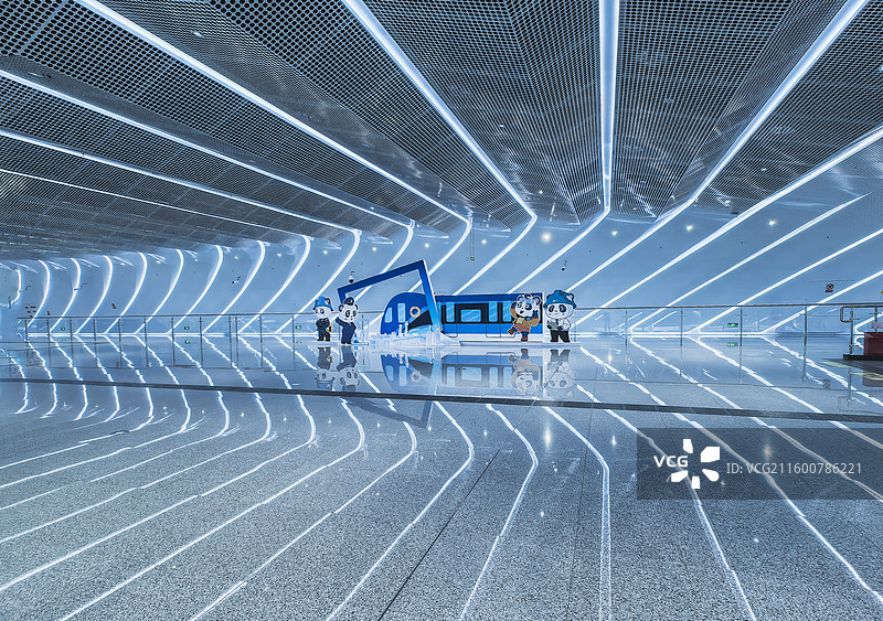 未来方舟，熊猫启航图片素材