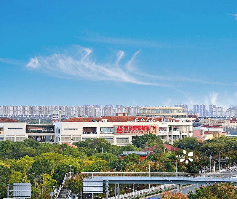 上海青浦百联奥特莱斯图片素材