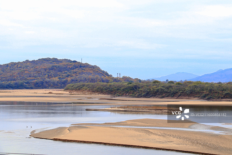 防川图们江图片素材