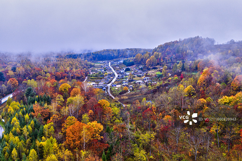 锦江木屋村图片素材