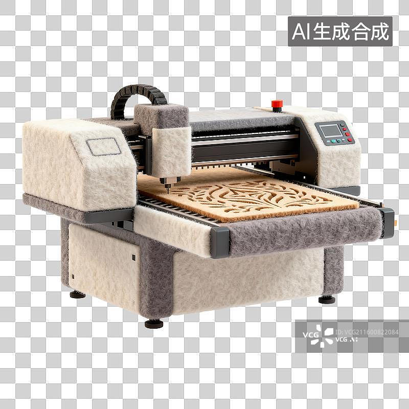 【AI数字艺术】桌面数控机床激光雕刻机图片素材