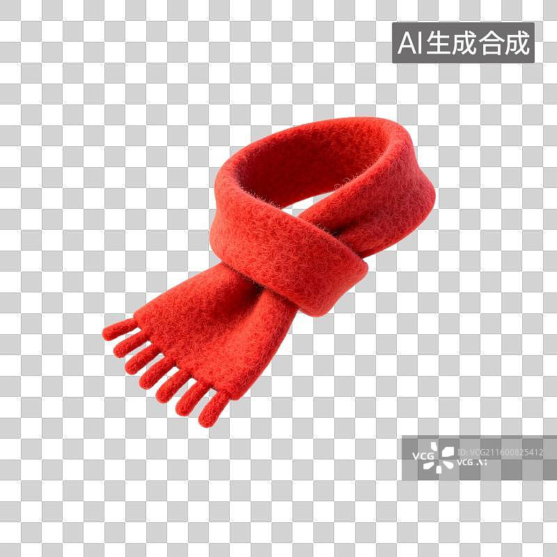 【AI数字艺术】毛毡围巾图片素材