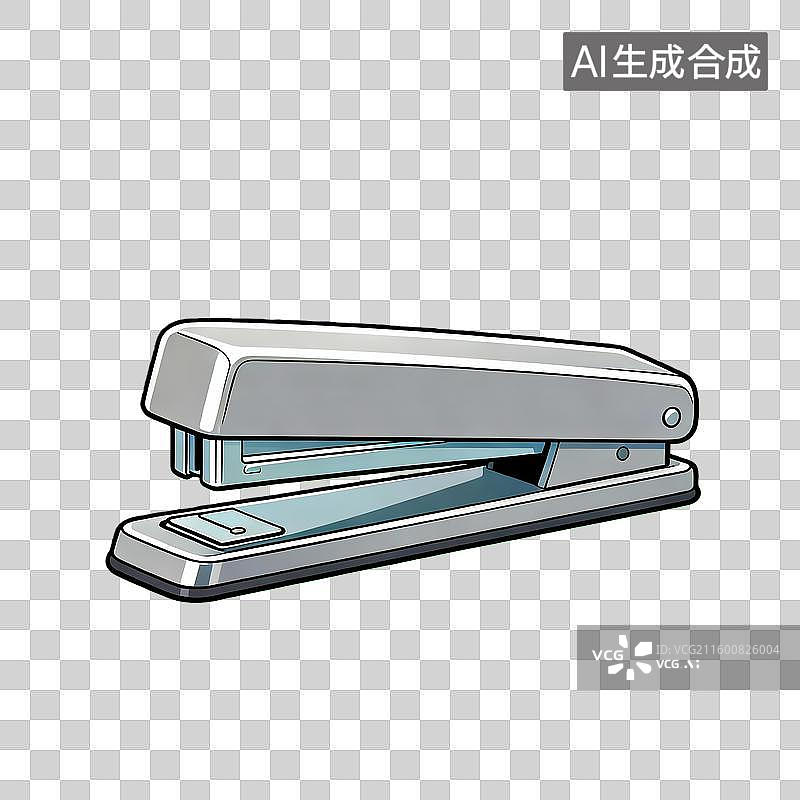 【AI数字艺术】卡通风格的简约订书机图片素材