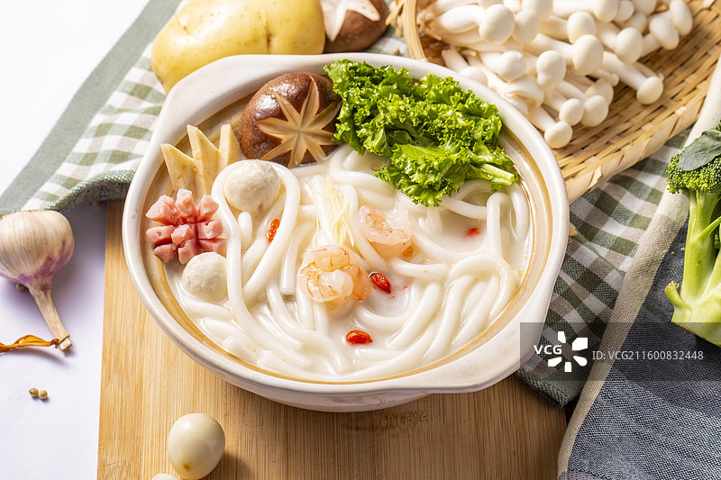 海鲜面 土豆粉 乌冬面 砂锅面 米粉图片素材