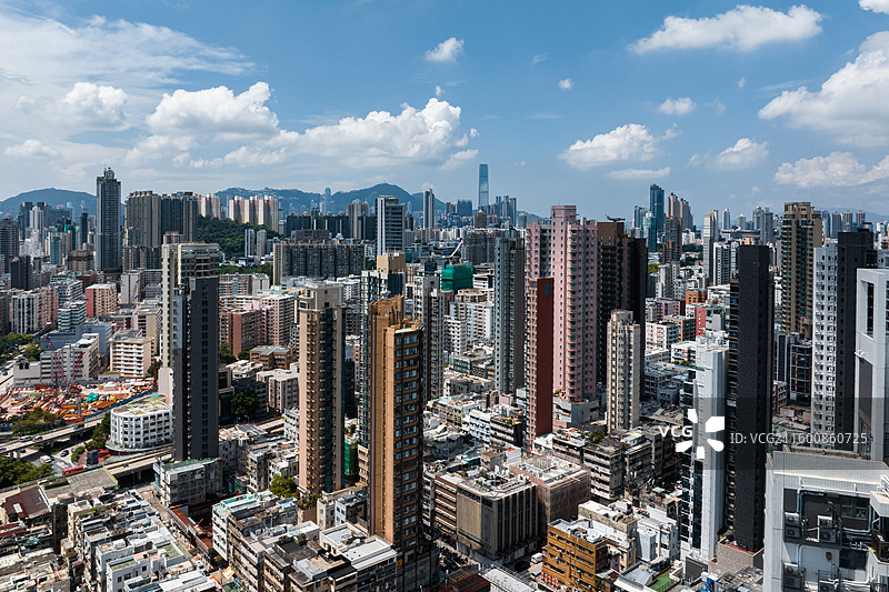 香港城市航拍图片素材