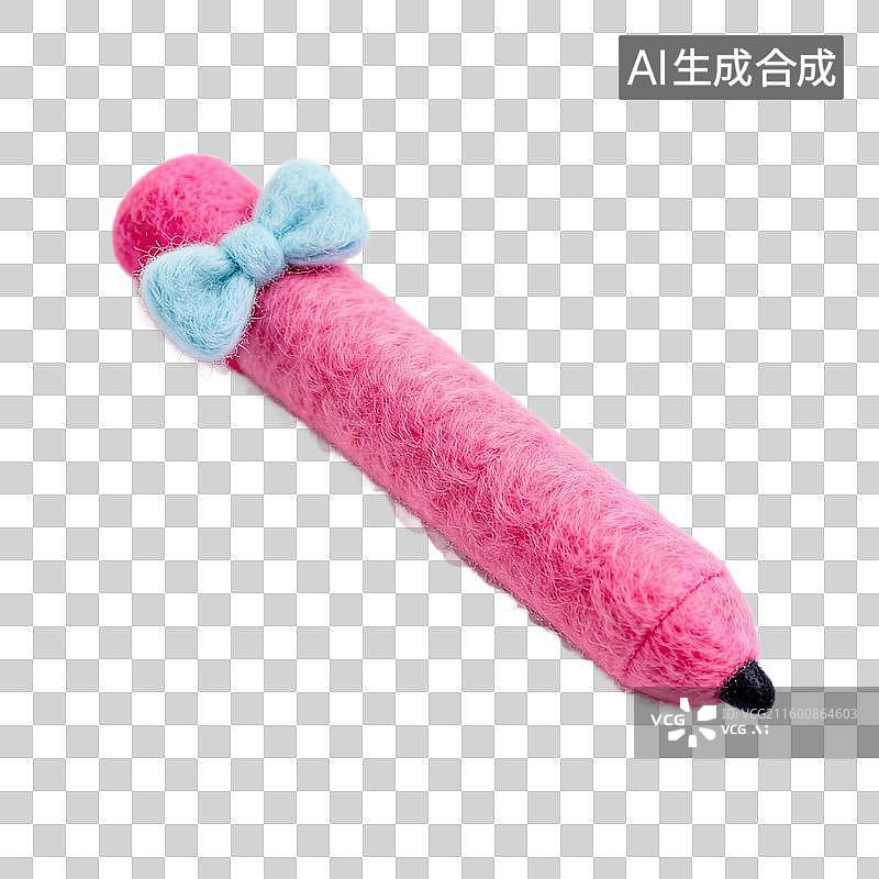 【AI数字艺术】3D羊毛毡笔马克笔免抠元素图片素材