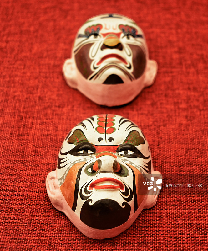 泉州 非遗 高甲戏 脸谱 花脸 戏曲 戏剧 生旦净末丑 木偶 木偶头 面具图片素材