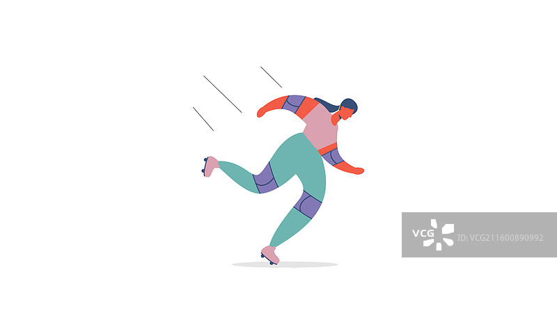 掉落的男人和女人图片素材