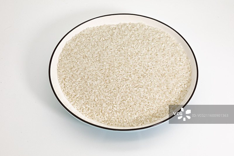 主食大米特写图片素材