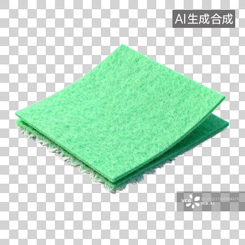 【AI数字艺术】绿色清洁海绵图片素材