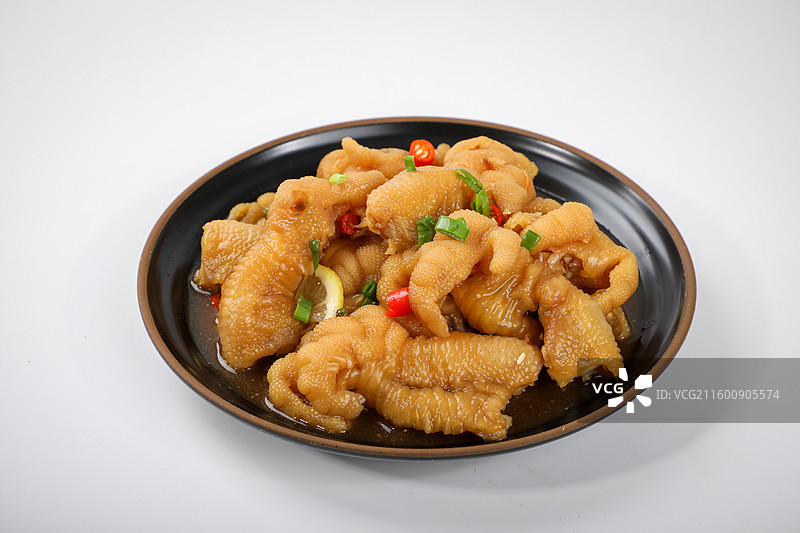 麻辣脱骨鸡爪图片素材