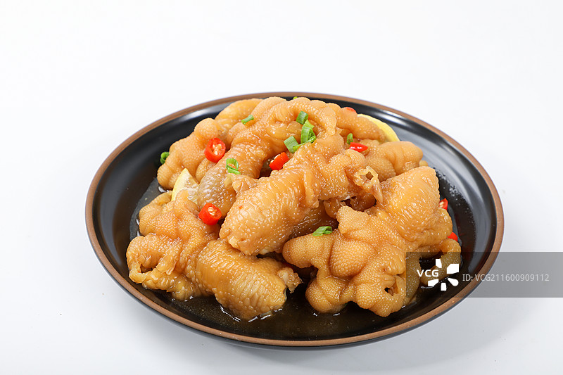 酸辣脱骨鸡爪图片素材