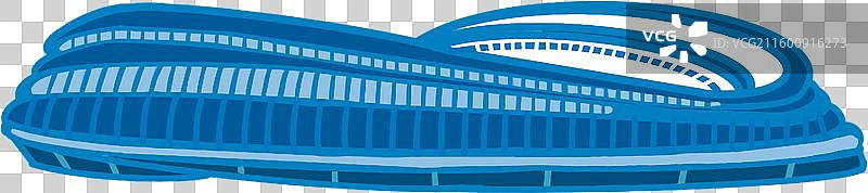 国家速滑馆（冰丝带）奥运场馆建筑图片素材