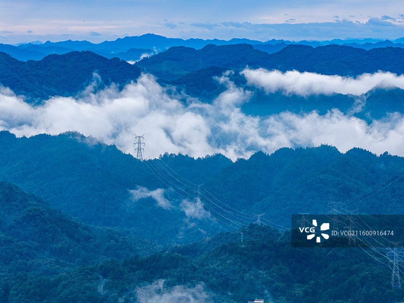 云南省昭通市盐津县落雁乡风光图片素材