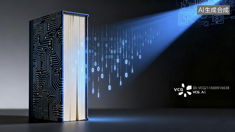 【AI数字艺术】教育与科技创新插画图片素材