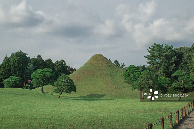 日本熊本水前寺成趣园称水前寺公园图片素材