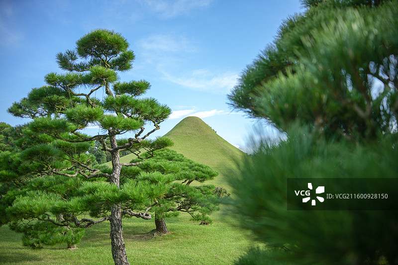 日本熊本水前寺成趣园称水前寺公园图片素材