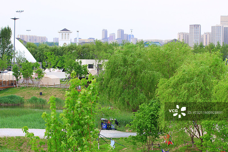 南溪里，长春，萌宠乐园，南溪湿地公园图片素材