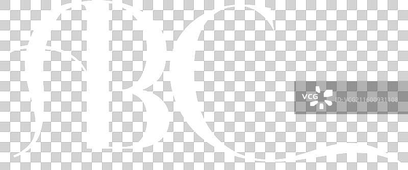 abc字母标志设计图片素材