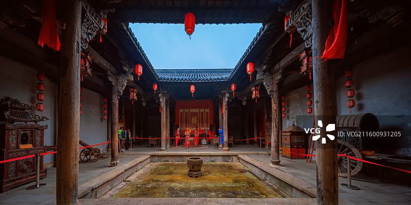 安徽阜阳颍上尤家花园图片素材