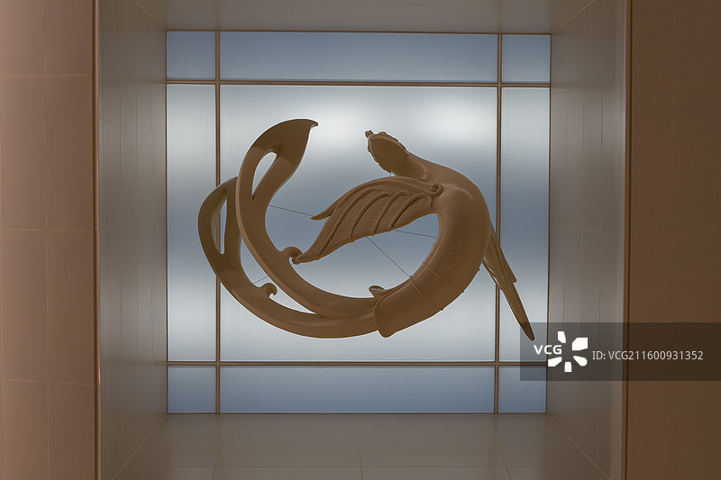 殷商博物馆天命玄鸟图片素材