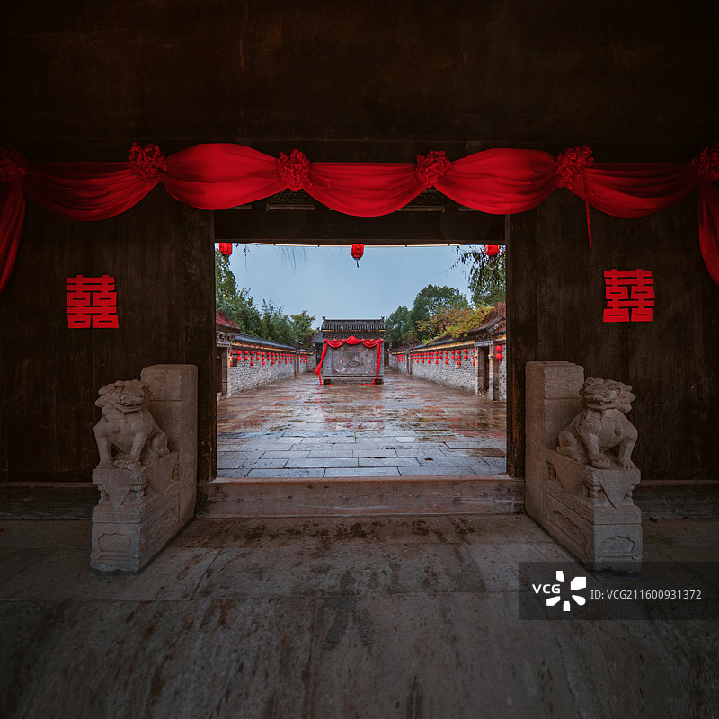 安徽阜阳颍上尤家花园图片素材