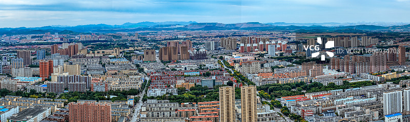 辽阳市 文圣区 太子河 河东广场 白塔公园 航拍 地标图片素材