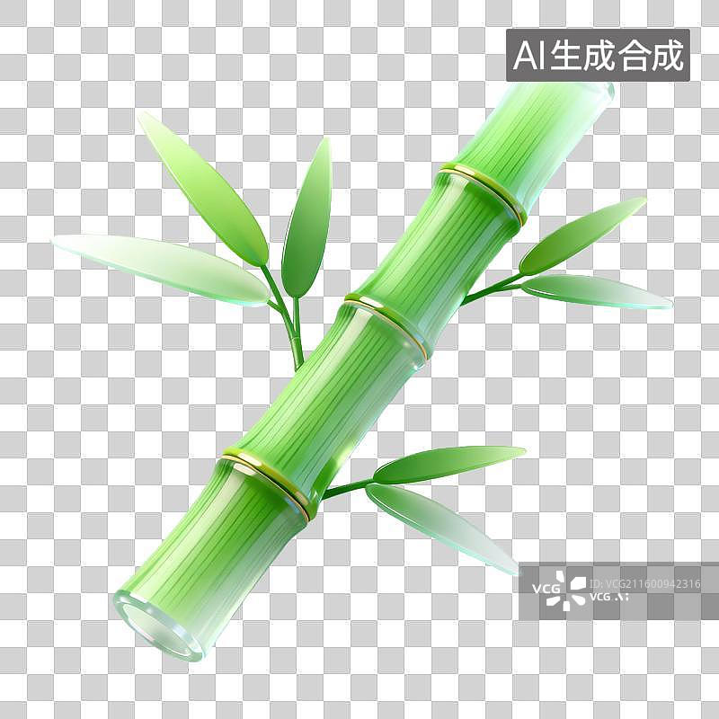 【AI数字艺术】春天二十四节气元素，清明元素竹子油纸伞青团图片素材