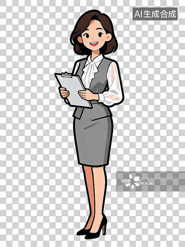 【AI数字艺术】商务人士,职场女性,会计,秘书,前台,实习生,销售人员,客服代表,律师，面试官等职场人员图片素材