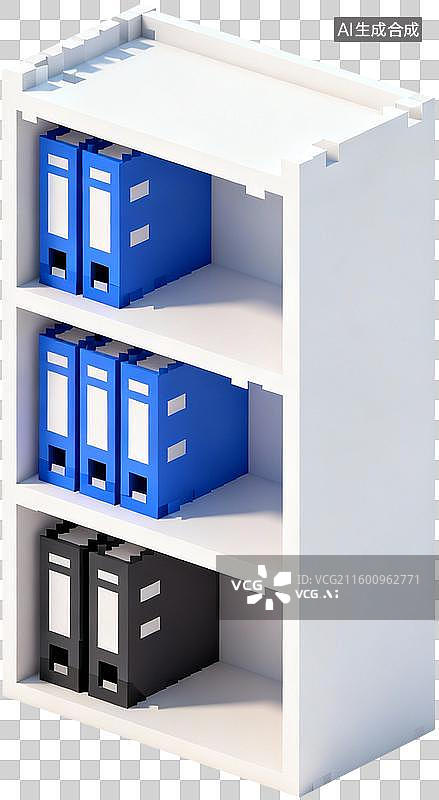 【AI数字艺术】商务办公用品3D像素风格免抠图形插画元素图片素材