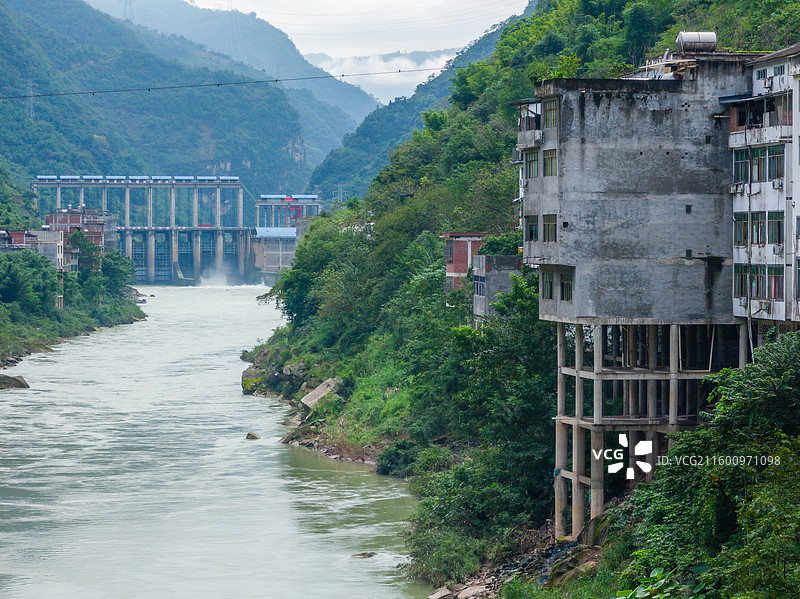 云南省昭通市盐津县普洱镇图片素材