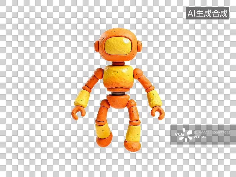 【AI数字艺术】纳米机器人玩具图片素材