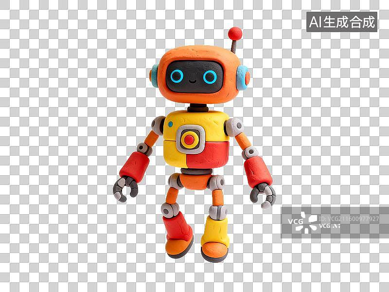 【AI数字艺术】纳米机器人玩具图片素材