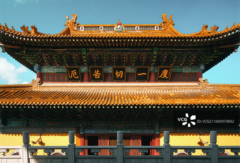 江苏镇江江天禅寺(金山寺）图片素材