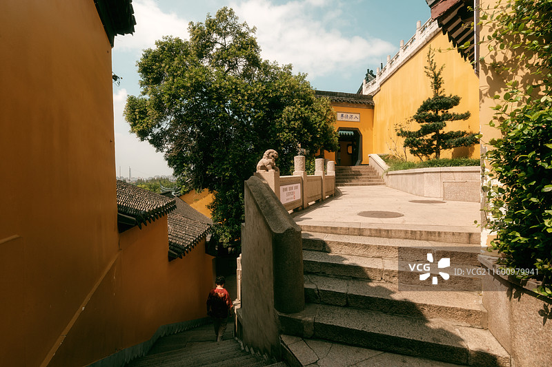 江苏镇江江天禅寺(金山寺）图片素材