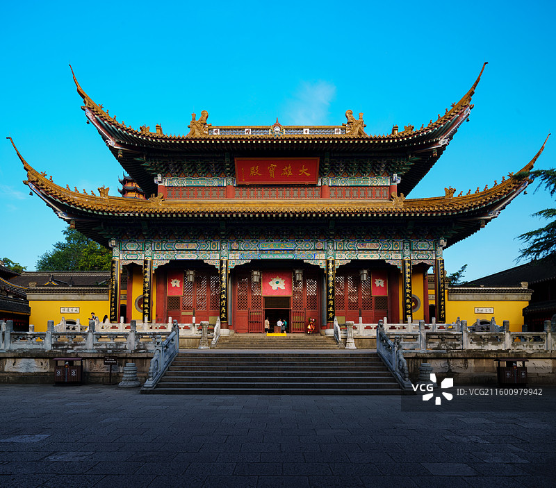 江苏镇江江天禅寺(金山寺）图片素材