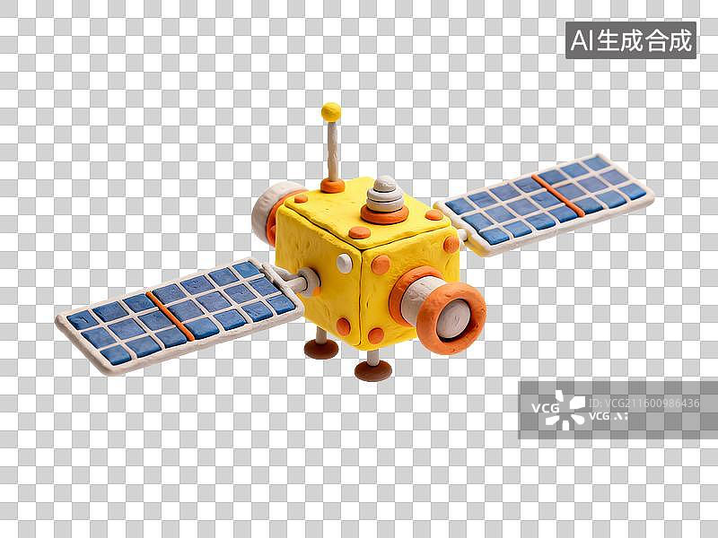 【AI数字艺术】彩色模型卫星图片素材