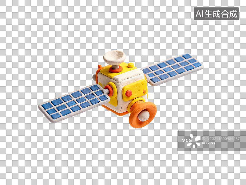 【AI数字艺术】彩色模型卫星图片素材