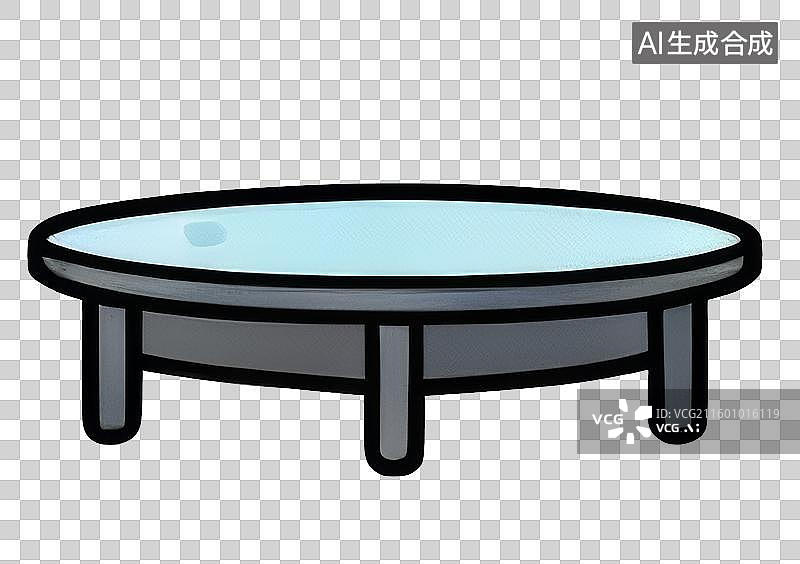 【AI数字艺术】卡通桌子图片素材