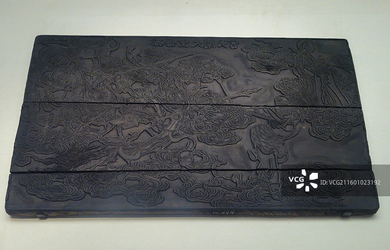 “闹天宫”苏州桃花坞印板 清代 中国国家博物馆“古代中国”基本陈列图片素材